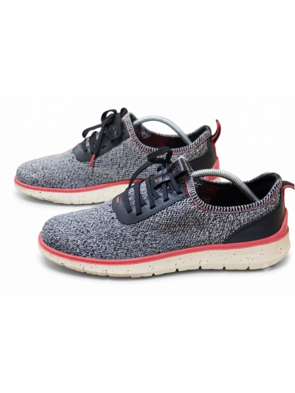 Cole Haan Generation Zerogrand Stitchlite Sneakers gray/ black knit Mens sz10.5